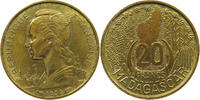 MADAGASCAR 20 FRANCS -