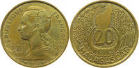 MADAGASCAR 20 FRANCS -