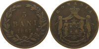 ROMANIA 5 BANI Carol I. 1866-1914 -