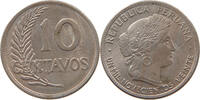 PERU 10 CENTAVOS -
