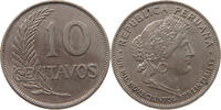 PERU 10 CENTAVOS -