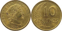 PERU 10 CENTAVOS -