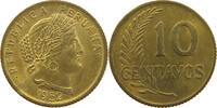 PERU 10 CENTAVOS -