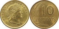 PERU 10 CENTAVOS -