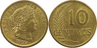 PERU 10 CENTAVOS -