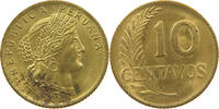 PERU 10 CENTAVOS -