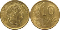 PERU 10 CENTAVOS -