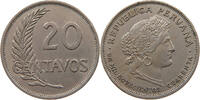 PERU 20 CENTAVOS -