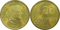 PERU 20 CENTAVOS -