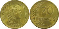 PERU 20 CENTAVOS -