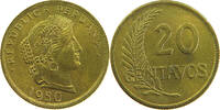 PERU 20 CENTAVOS -