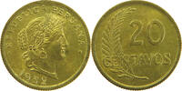 PERU 20 CENTAVOS -
