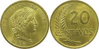 PERU 20 CENTAVOS -