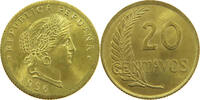 PERU 20 CENTAVOS -