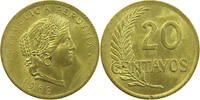 PERU 20 CENTAVOS -