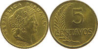 PERU 5 CENTAVOS -