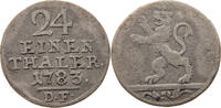 HESSEN KASSEL 1/24 TALER Friedrich II. 1760-1785 -