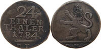 HESSEN KASSEL 1/24 TALER Friedrich II. 1760-1785 -