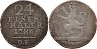 HESSEN KASSEL 1/24 TALER Wilhelm IX. 1785-1803 -