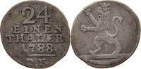 HESSEN KASSEL 1/24 TALER Wilhelm IX. 1785-1803 -