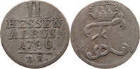HESSEN KASSEL 2 ALBUS Friedrich II. 1760-1785 -