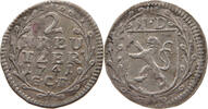 HESSEN DARMSTADT 2 KREUZER Ludwig VIII. (1739-1768) -