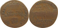 NÜRNBERG STADT RECHENPFENNIG HANS KRAUWINCKEL II 1586-1635 APOCALIPS MERETRIX BA - APOCALIPS . CAPUT XVII -