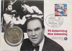 MEDAILLE 1995 BRD MAX SCHMELING 1995 PROOF NUMISBRIEF STATIONERY UNC