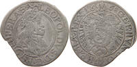 Haus Habsburg 6 Kreuzer Leopold I. (1657-1705) Prag -