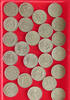 SINGAPORE 20 CENTS COLLECTION LOT SINGAPORE 20 CENTS 25PC 141G -