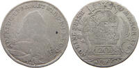 Würzburg 20 Kreuzer Adam Friedrich von Seinsheim 1755-1779. -