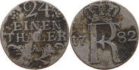 BRANDENBURG PREUSSEN 1/24 TALER Friedrich II. (1740-1786) -