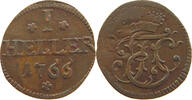 SACHSEN HILDBURGHAUSEN HELLER Ernst Friedrich Karl 1745-1780 -