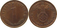 PFENNIG 1939 G DRITTES REICH DIE ERROR SS+