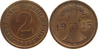 WEIMARER REPUBLIK 2 REICHSPFENNIG -