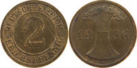 WEIMARER REPUBLIK 2 REICHSPFENNIG -