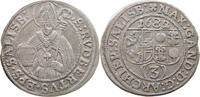3 KREUZER 1682 SALZBURG ERZBISTUM Max Gandolph Graf Küenburg 1668-1687 SS