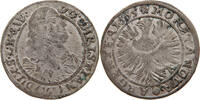 SCHLESIEN LIEGNITZ BRIEG 6 KREUZER Christian 1639-1672 -