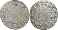 SCHLESIEN WURTTEMBERG ÖLS 6 KREUZER Sylvius Friedrich 1664-1697 -
