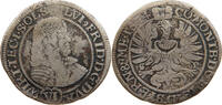 SCHLESIEN WURTTEMBERG ÖLS 6 KREUZER Sylvius Friedrich 1664-1697 -