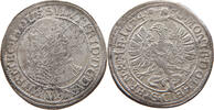 SCHLESIEN WURTTEMBERG ÖLS 6 KREUZER Sylvius Friedrich 1664-1697 -