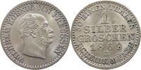 SILBERGROSCHEN 1869 B BRANDENBURG PREUSSEN Friedrich Wilhelm IV. (1840-1861) VZ