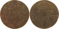 BRANDENBURG PREUSSEN 1/24 TALER Friedrich II. (1740-1786) ZEITGENÖSSISCHE FÄLSCHUNG -