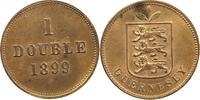 GUERNSEY DOUBLE Victoria 1837-1901 -