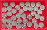 CZECH REPUBLIC 50 HALERU COLLECTION LOT CZECH REPUBLIC 50 HALERU 38PC 35G -