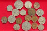   GHANA COLLECTION LOT GHANA 18PC 84G DIV.