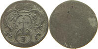 Würzburg Bistum Einseitiger Heller Adam Friedrich von Seinsheim 1755-1779, -