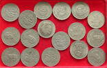 POLAND 20 ZLOTYCH COLLECTION LOT POLAND 20 ZLOTYCH 17PC 172G -