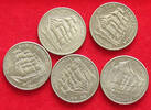POLAND 20 ZLOTYCH COLLECTION LOT POLAND 20 ZLOTYCH 5PC 52G -