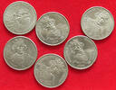 POLAND 50 ZLOTYCH COLLECTION LOT POLAND 50 ZLOTYCH 6PC 70G -